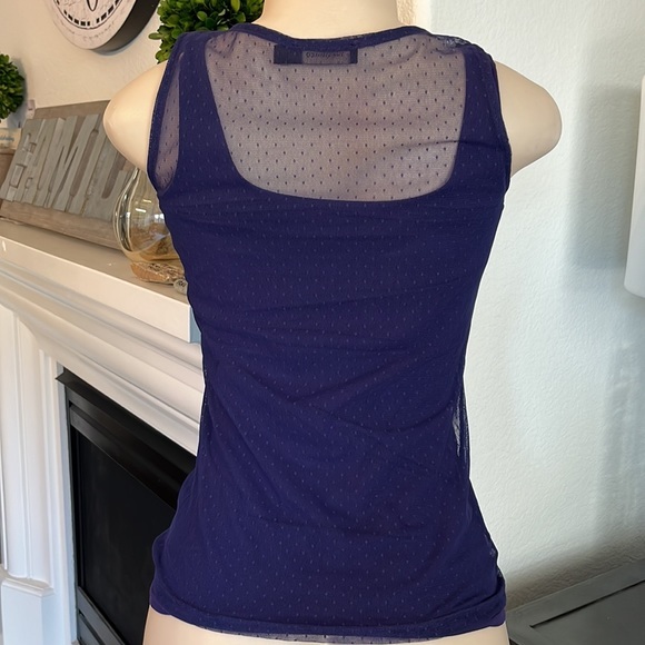 The Limited Purple Sleeveless Blouse - Picture 4 of 12